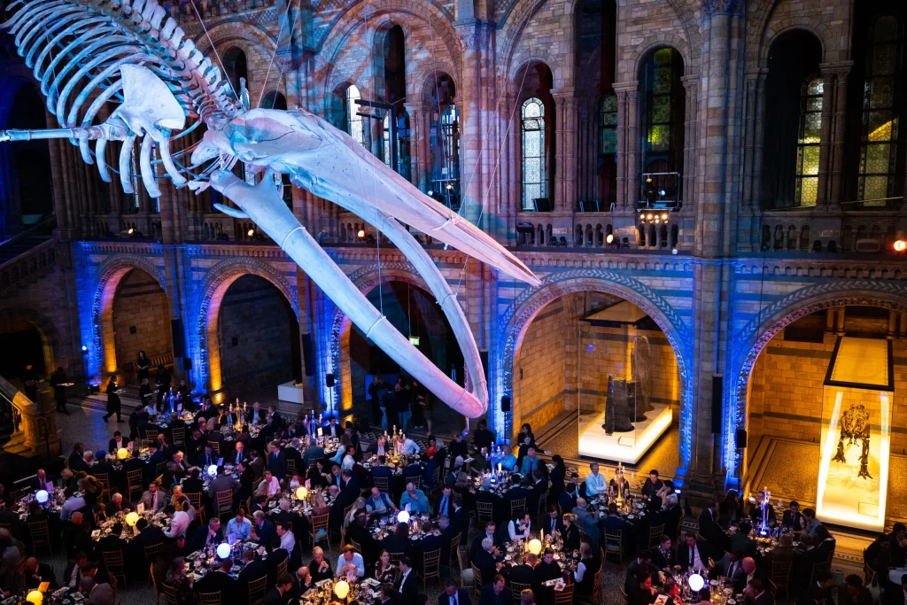 LONDON’S NUMBER 1 MUSEUM TO HOST AN EVENT – THE NATURAL HISTORY MUSEUM LONDON GALA DINNER